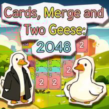 Cards, Merge and Two Geese: 2048