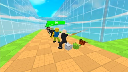 Obby: The Strongest Swordsman - Screenshot 2