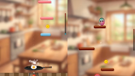 Egg Parkour: Only Down - Screenshot 2