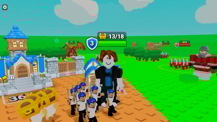 Obby Kingdom: Tiny Empires - Screenshot 1