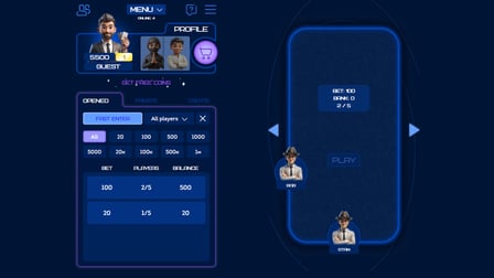 XRap - synergy of Snore & Poker - Screenshot 1