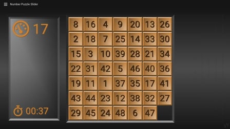 Number Puzzle Slider - Tangkapan layar 1