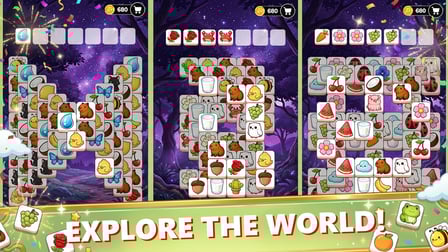 Tile Match: Around the World - Screenshot 3