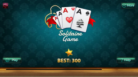 Golf Solitaire: a funny card game