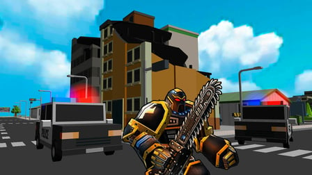 Robot Hero City Simulator 3D