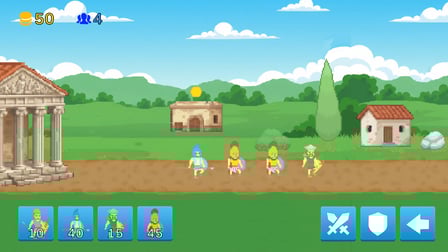 Brawl with minotaurs - Screenshot 2