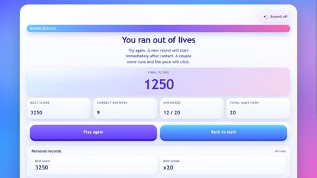 Quick quiz - Screenshot 3