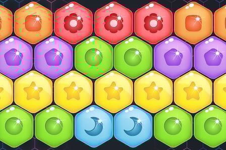 Sweet Candy Hexa Puzzle