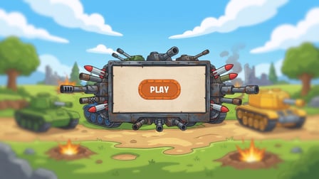 Tanks on vacation - Screenshot 5