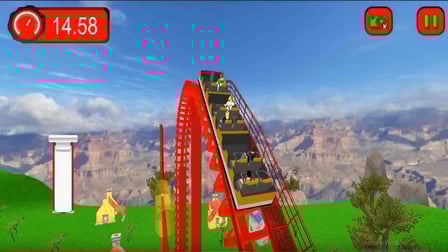 Amazing Park Reckless Roller Coaster 2019