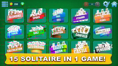 Online Solitaire Collection - Screenshot 1