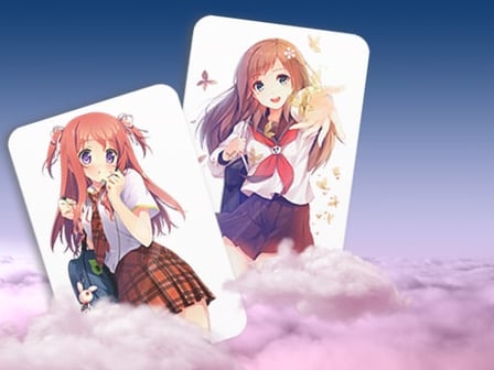 Anime Girl Card Match 