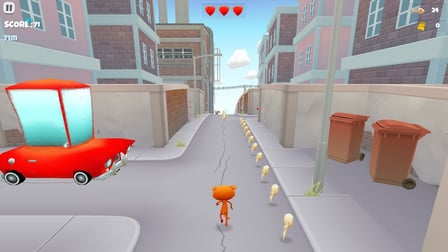 The running cat - Screenshot 2
