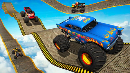 Monster Truck Impossible Track : Monster Truck Stunts