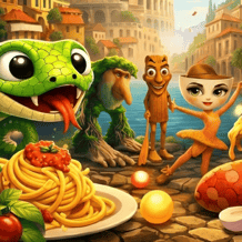 Snake Slither.io Italian Brainrot