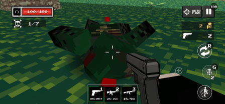 Blocky Guns - Screenshot 1
