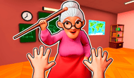 Schoolboy and Granny