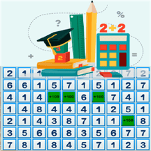 A mathematical exercise with numbers for logic