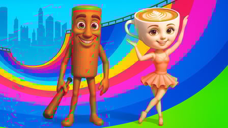 Crazy Downhill! Ragdoll Fall Down!