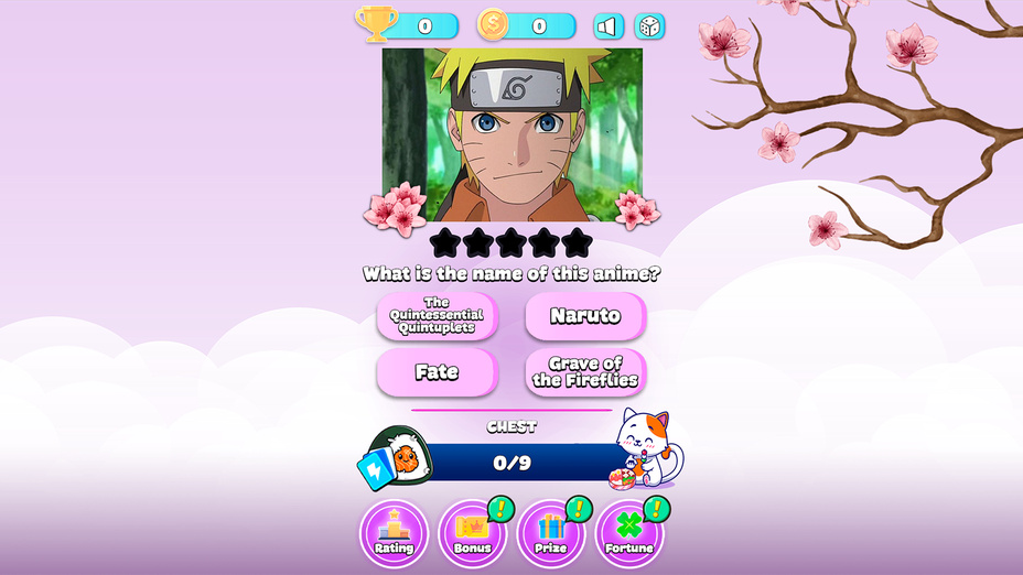 Trivia quiz: Anime Test cover