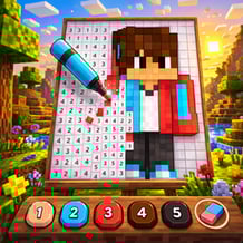 Mine Blogger: Pixel Color by Number