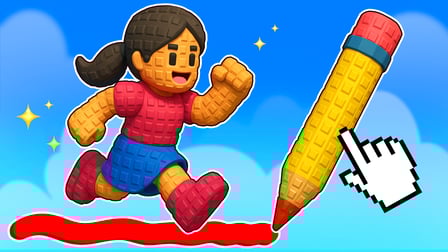 Obby online with friends: Draw and Jump!