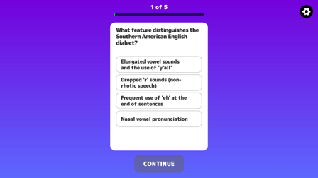 Dialect Quiz - Screenshot 1