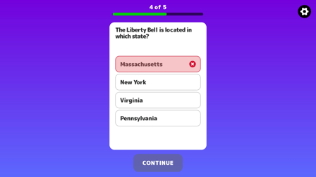 50 States Quiz - Screenshot 4