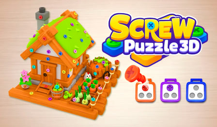 Screw Puzzle 3D