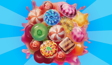 Jelly candies: merge