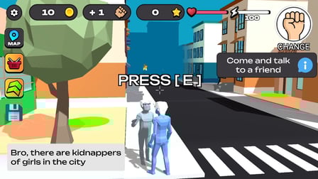 Temshik: King of Respect Save the Girls - Screenshot 1