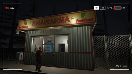 Scary Shawarma Kiosk - Screenshot 1