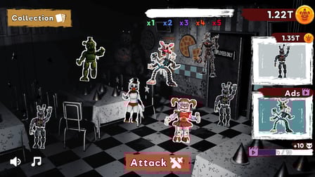 Merge FNAF: Animatronic Battle - Screenshot 2
