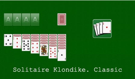 Solitaire Klondike. Classic