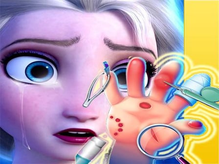 Elsa Hand Doctor - Fun Games for Girls Online