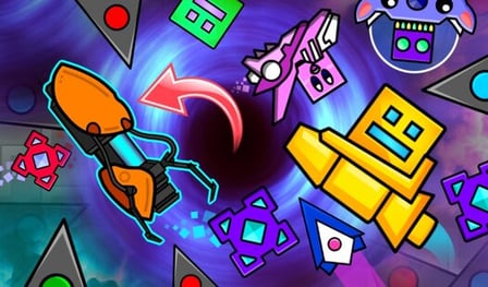 Geometry Dash - SUPER PORTAL GUNS! Sandbox!