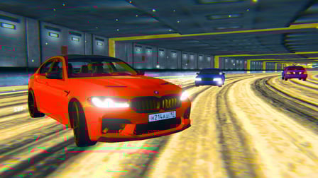BMW M5 CS Winter Drift - Screenshot 6