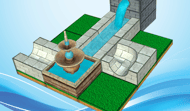 3D water puzzle