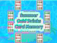 Summer Cold Drinks Card Memory