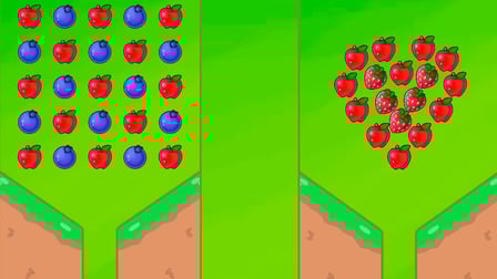 Drop all the fruits and delete them! - Screenshot 1
