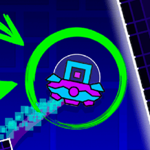 Geometry Dash: Unpredictable UFO