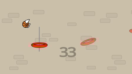 Flappy Dunk: Sink It! - Screenshot 2