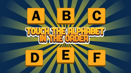 Touch The Alphabet In The Oder