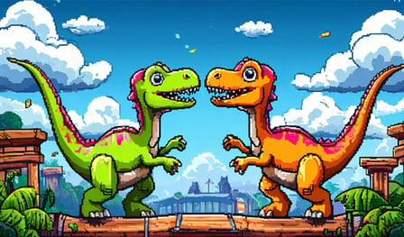 Dino Dash Multiplayer