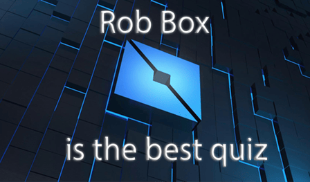 Rob Box - è il miglior quiz