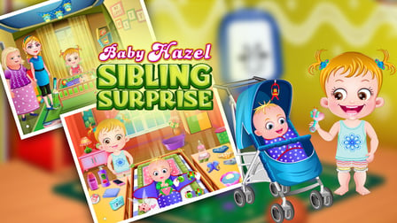 Baby Hazel Sibling Surprise