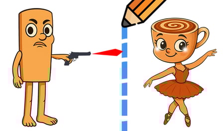¡Oh no! ¡Salva el Capuchino Bailarina!