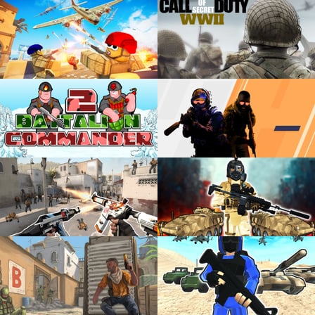 Military/Army shooting games