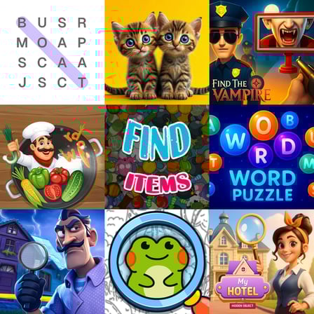 Juegos de Buscar Objetos