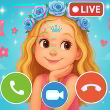 Nastya Calls: Chat-Prank, Like Stream, Video Call
